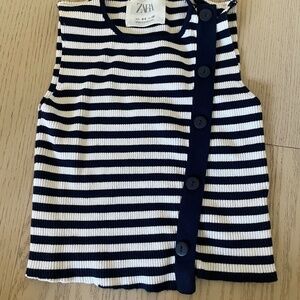 Zara Girls Stripe Top